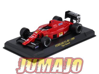 FEF21 Voiture 1/43 IXO Altaya : FERRARI F1 1989 N Mansell #27