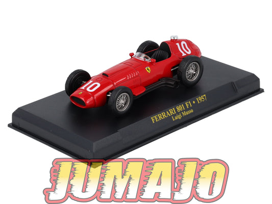 FEF23 Voiture 1/43 IXO Altaya : FERRARI 801 F1 1957 #10 L.Musso
