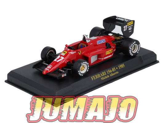 FEF24 Voiture 1/43 IXO Altaya : FERRARI 156 1985 M.Alboreto #27