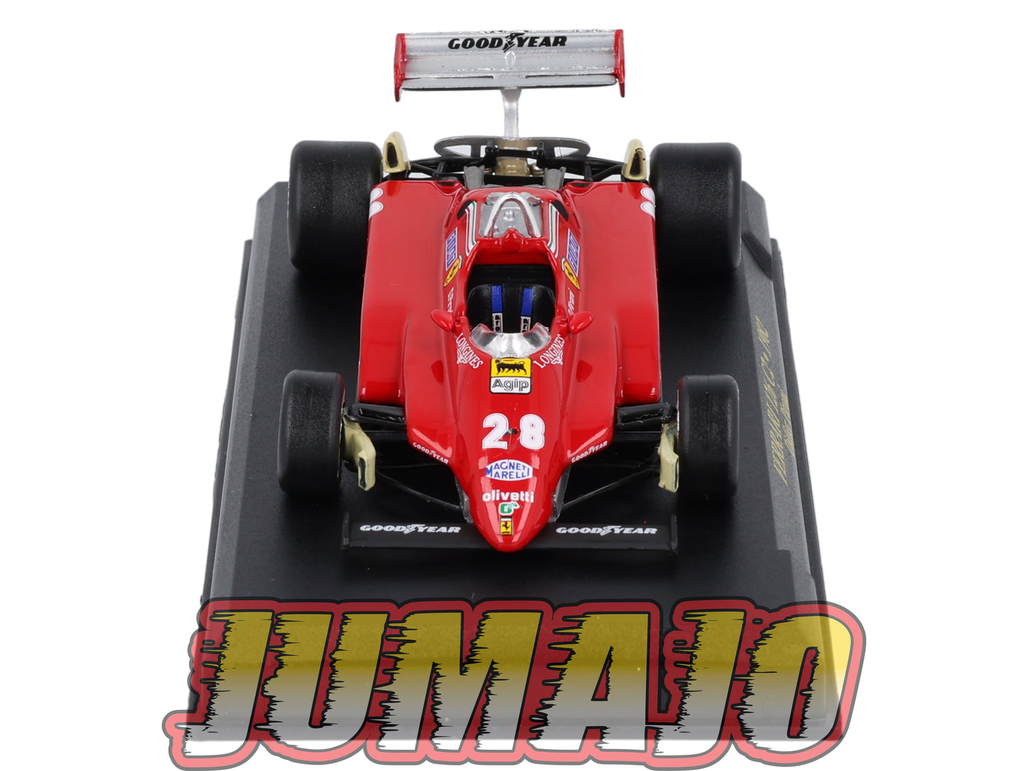 FEF25 Voiture 1/43 IXO Altaya : FERRARI 126 C2 1982 D.Pironi #28
