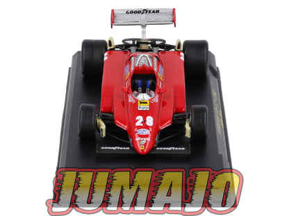 FEF25 Voiture 1/43 IXO Altaya : FERRARI 126 C2 1982 D.Pironi #28