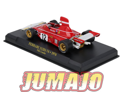 FEF27 Voiture 1/43 IXO Altaya : FERRARI 312B3 74 #12 1974 Niki Lauda