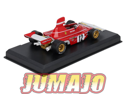 FEF27 Voiture 1/43 IXO Altaya : FERRARI 312B3 74 #12 1974 Niki Lauda