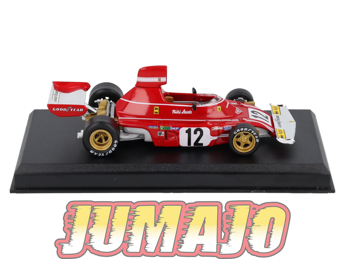 FEF27 Voiture 1/43 IXO Altaya : FERRARI 312B3 74 #12 1974 Niki Lauda