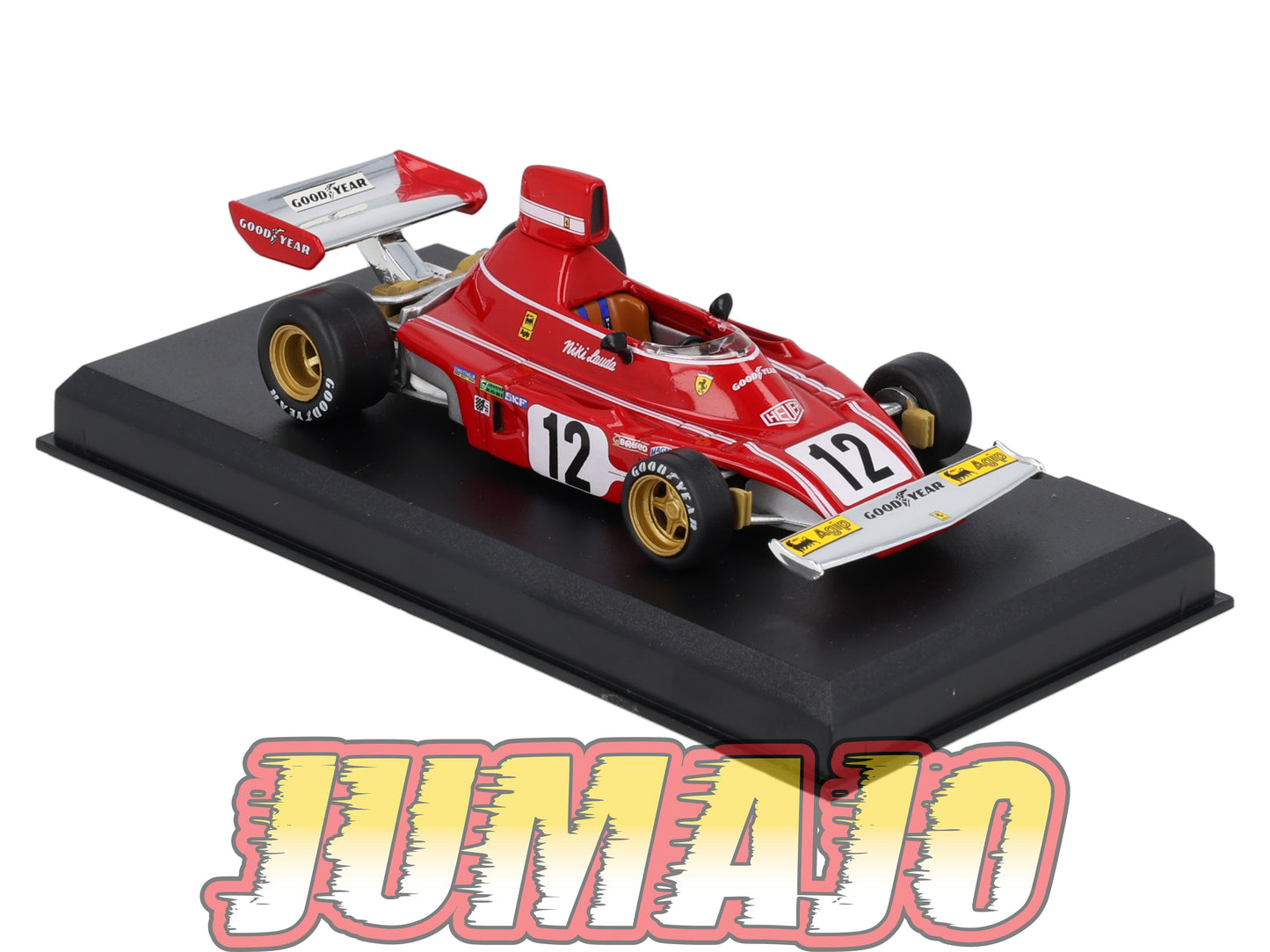 FEF27 Voiture 1/43 IXO Altaya : FERRARI 312B3 74 #12 1974 Niki Lauda