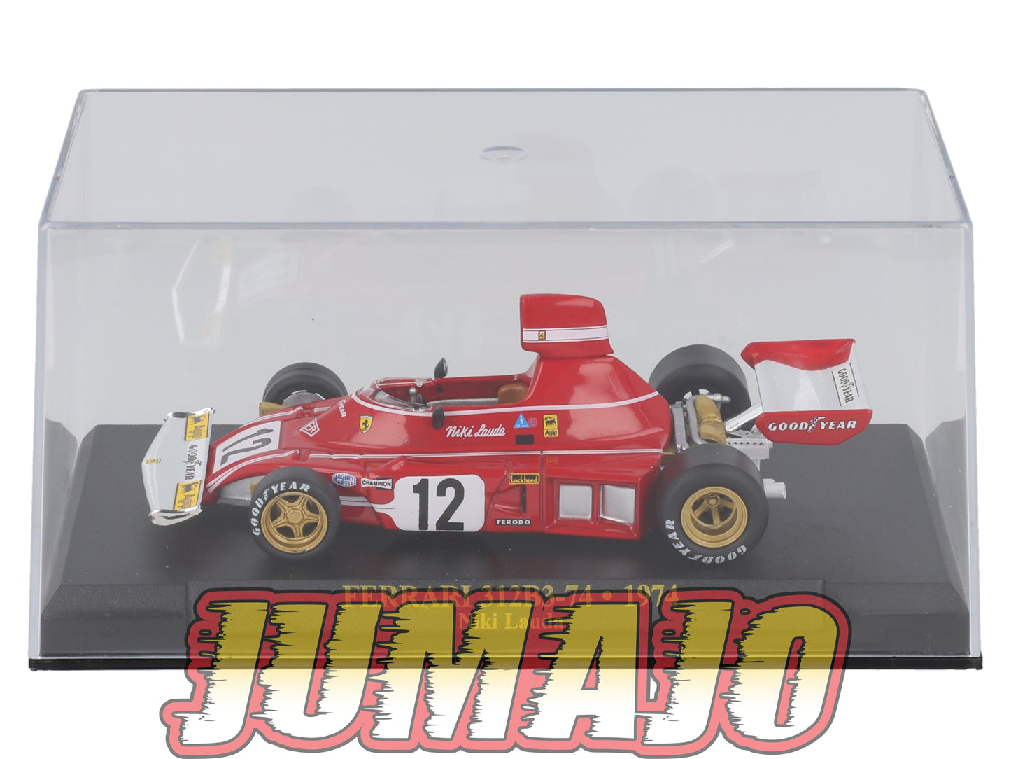 FEF27 Voiture 1/43 IXO Altaya : FERRARI 312B3 74 #12 1974 Niki Lauda