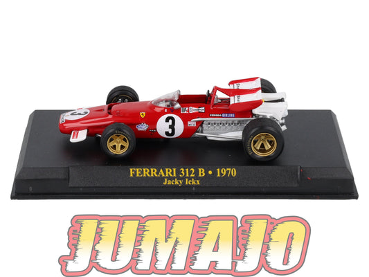FEF29 Voiture 1/43 IXO Altaya : FERRARI 312 B #3 1970 Jacky Ickx