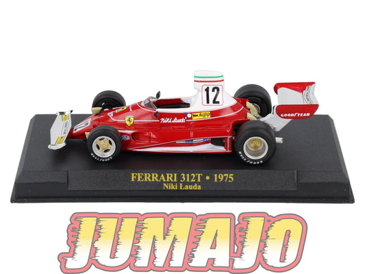 FEF2 Voiture 1/43 IXO Altaya : FERRARI 312T #12 WC 1975 Niki Lauda