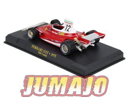 FEF2 Voiture 1/43 IXO Altaya : FERRARI 312T #12 WC 1975 Niki Lauda
