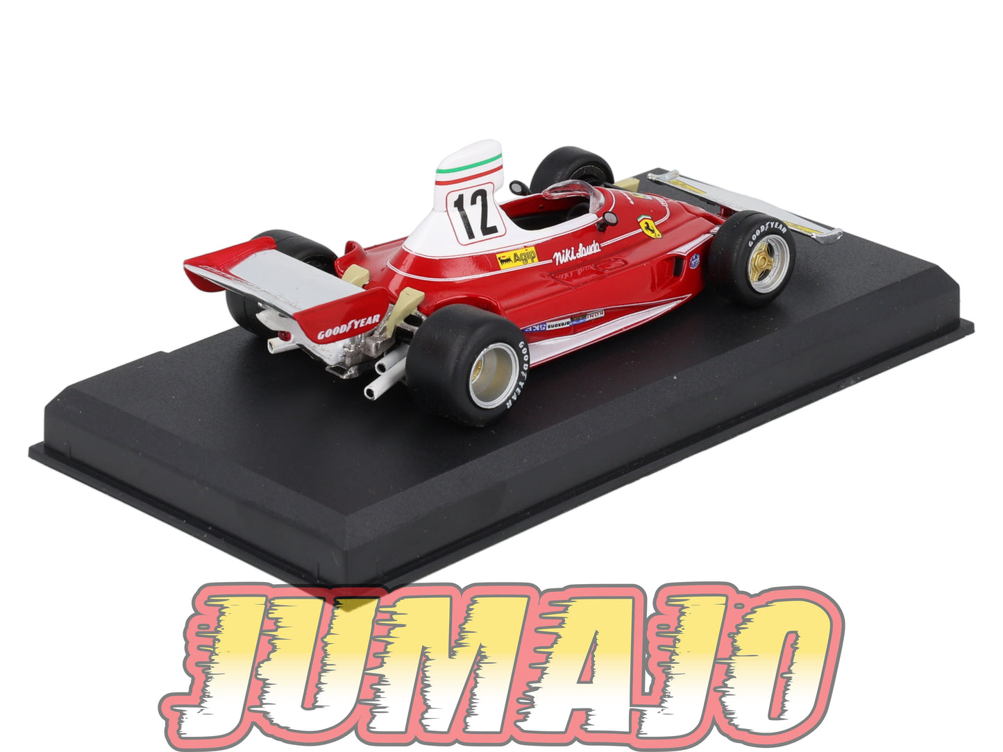 FEF2 Voiture 1/43 IXO Altaya : FERRARI 312T #12 WC 1975 Niki Lauda