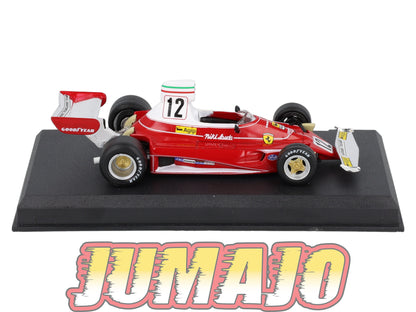 FEF2 Voiture 1/43 IXO Altaya : FERRARI 312T #12 WC 1975 Niki Lauda