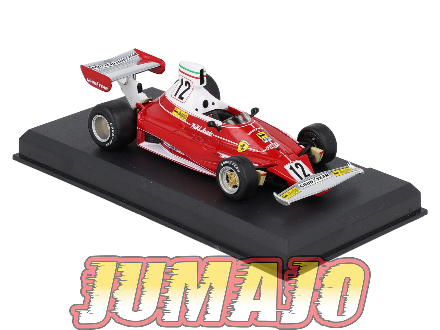 FEF2 Voiture 1/43 IXO Altaya : FERRARI 312T #12 WC 1975 Niki Lauda