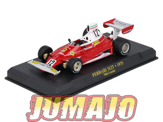 FEF2 Voiture 1/43 IXO Altaya : FERRARI 312T #12 WC 1975 Niki Lauda