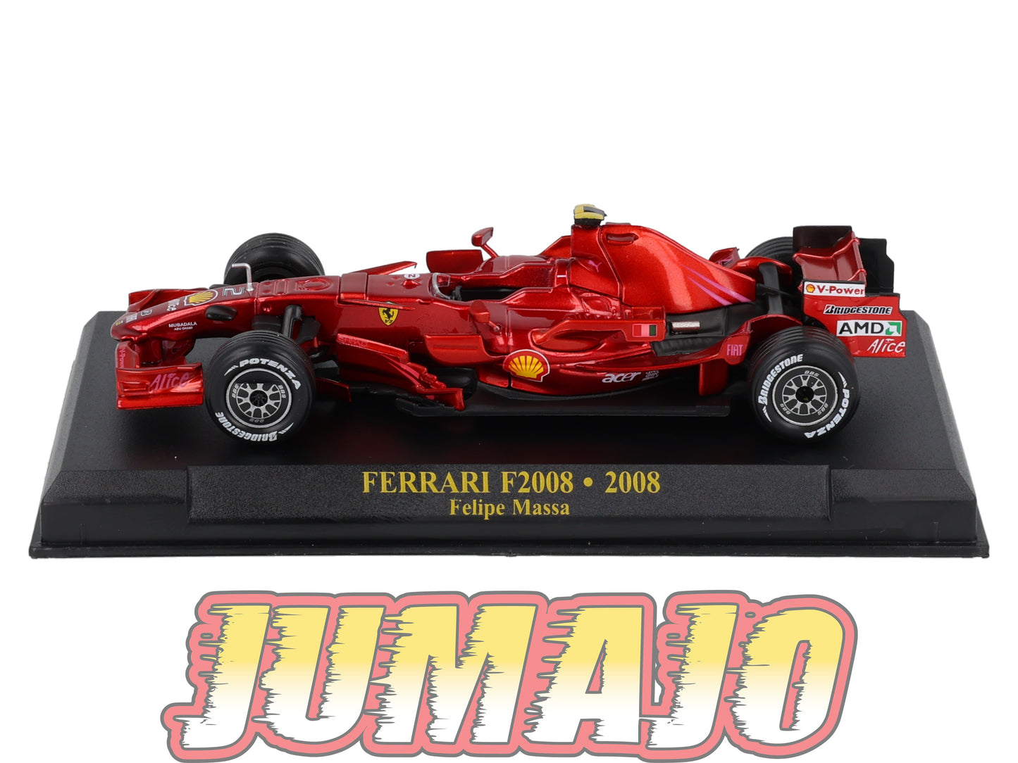 FEF30 Voiture 1/43 IXO Altaya : FERRARI F2008 #2 2008 FELIPE MASSA