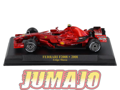 FEF30 Voiture 1/43 IXO Altaya : FERRARI F2008 #2 2008 FELIPE MASSA