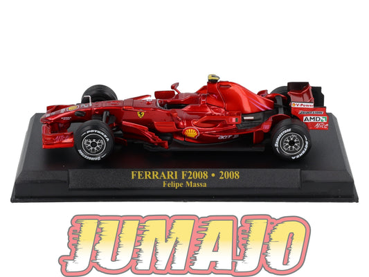 FEF30 Voiture 1/43 IXO Altaya : FERRARI F2008 #2 2008 FELIPE MASSA