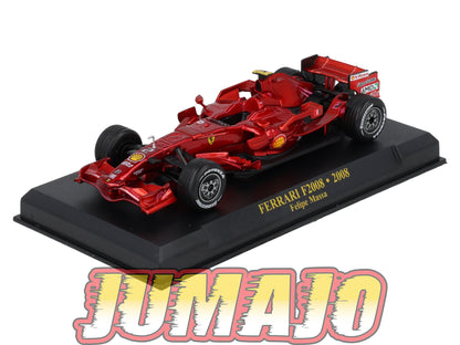 FEF30 Voiture 1/43 IXO Altaya : FERRARI F2008 #2 2008 FELIPE MASSA