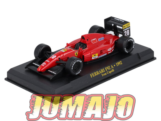 FEF34 Voiture 1/43 IXO Altaya : FERRARI F92 A #28 1992 I.Capelli