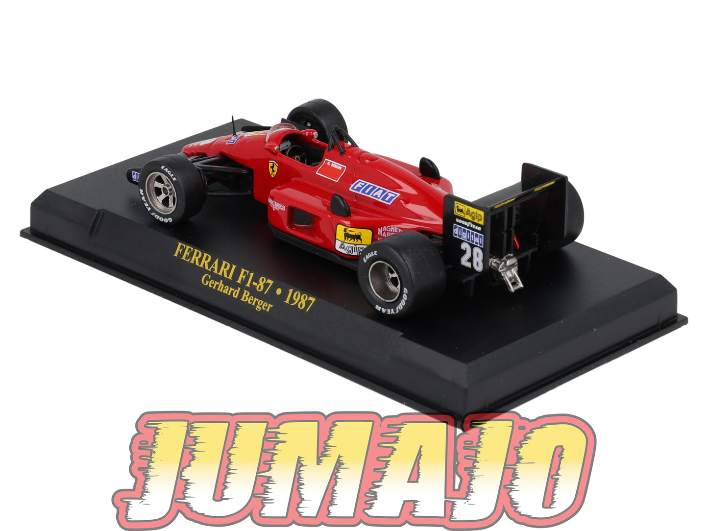 FEF39 Voiture 1/43 IXO Altaya : FERRARI F1 87 #28 1987 Gerhard Berger