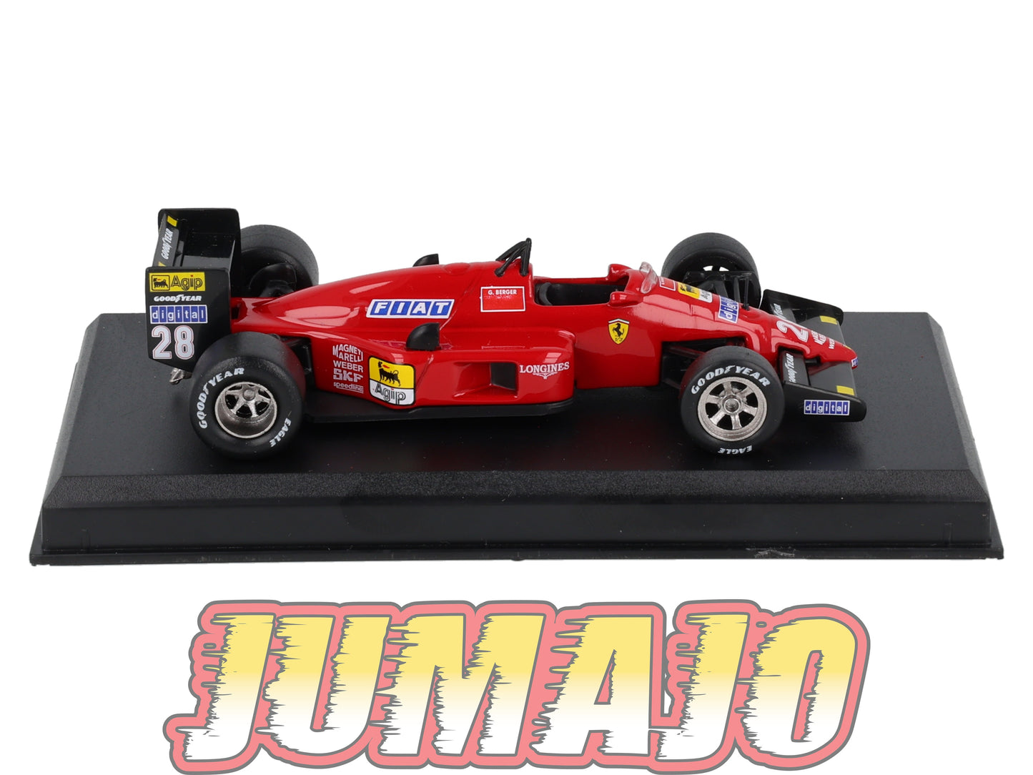 FEF39 Voiture 1/43 IXO Altaya : FERRARI F1 87 #28 1987 Gerhard Berger