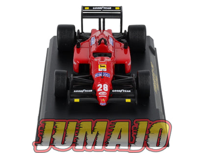 FEF39 Voiture 1/43 IXO Altaya : FERRARI F1 87 #28 1987 Gerhard Berger