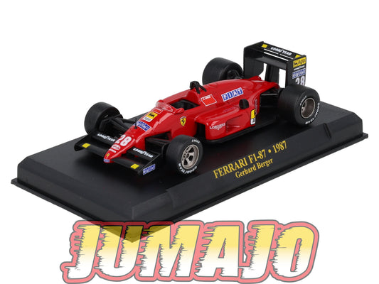 FEF39 Voiture 1/43 IXO Altaya : FERRARI F1 87 #28 1987 Gerhard Berger