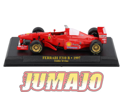 FEF41 Voiture 1/43 IXO Altaya : FERRARI F310 B #6 1997 Eddie Irvine