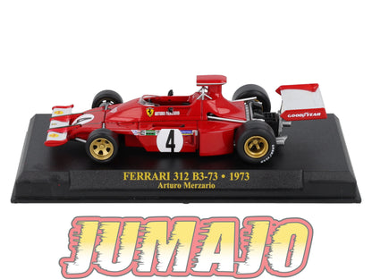 FEF42 Voiture 1/43 IXO Altaya : FERRARI 312 B3 73 #4 1973 Arturo Merzario