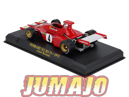 FEF42 Voiture 1/43 IXO Altaya : FERRARI 312 B3 73 #4 1973 Arturo Merzario
