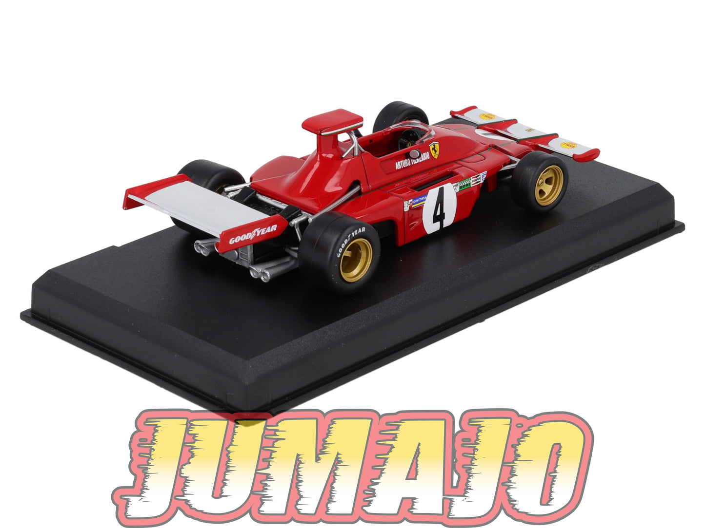 FEF42 Voiture 1/43 IXO Altaya : FERRARI 312 B3 73 #4 1973 Arturo Merzario
