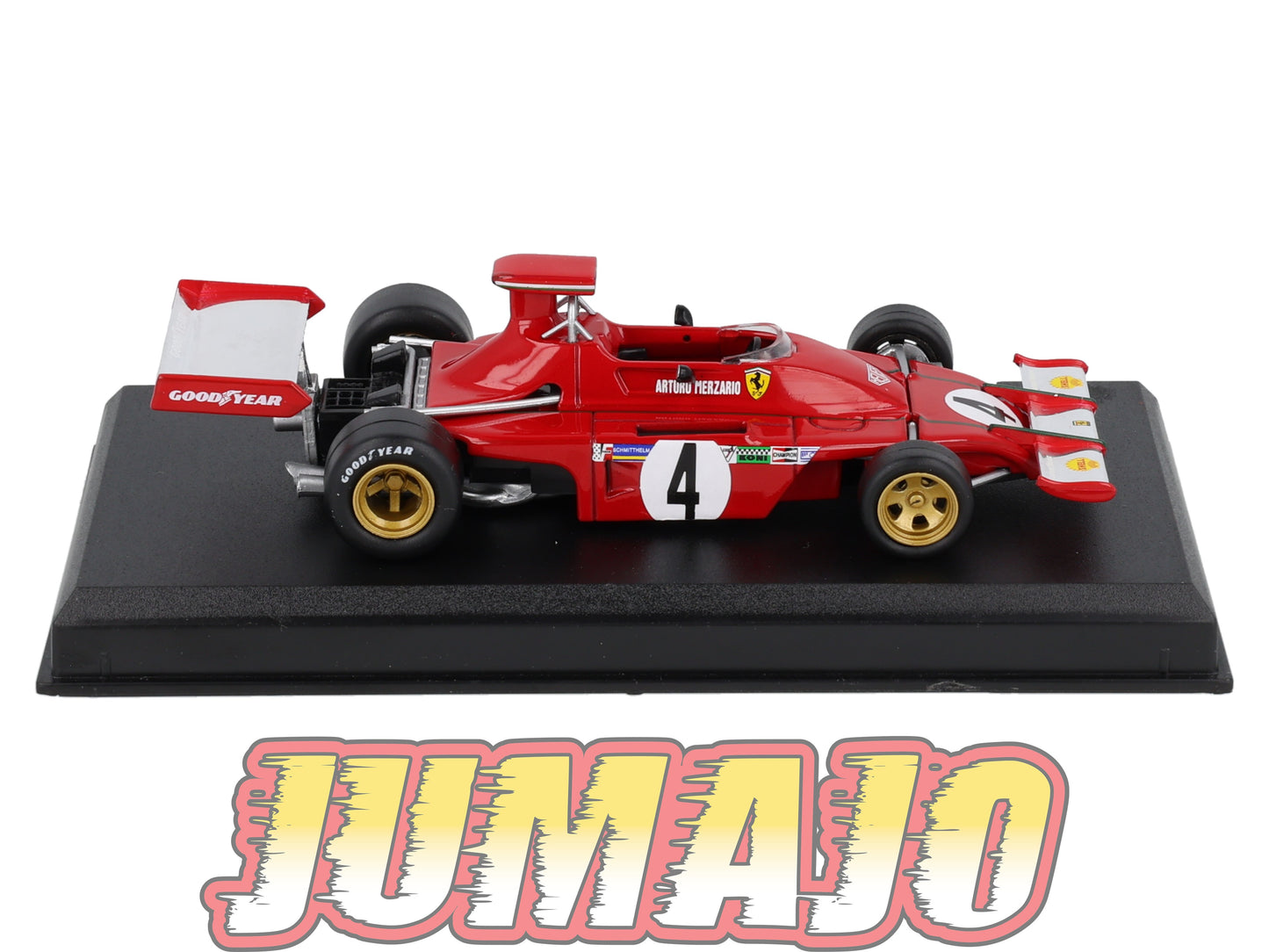 FEF42 Voiture 1/43 IXO Altaya : FERRARI 312 B3 73 #4 1973 Arturo Merzario