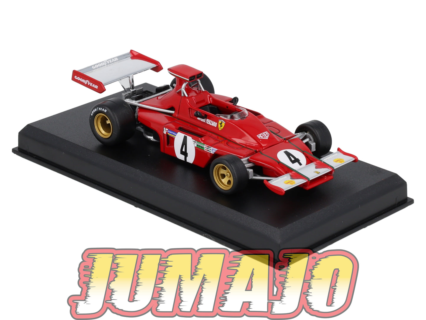 FEF42 Voiture 1/43 IXO Altaya : FERRARI 312 B3 73 #4 1973 Arturo Merzario