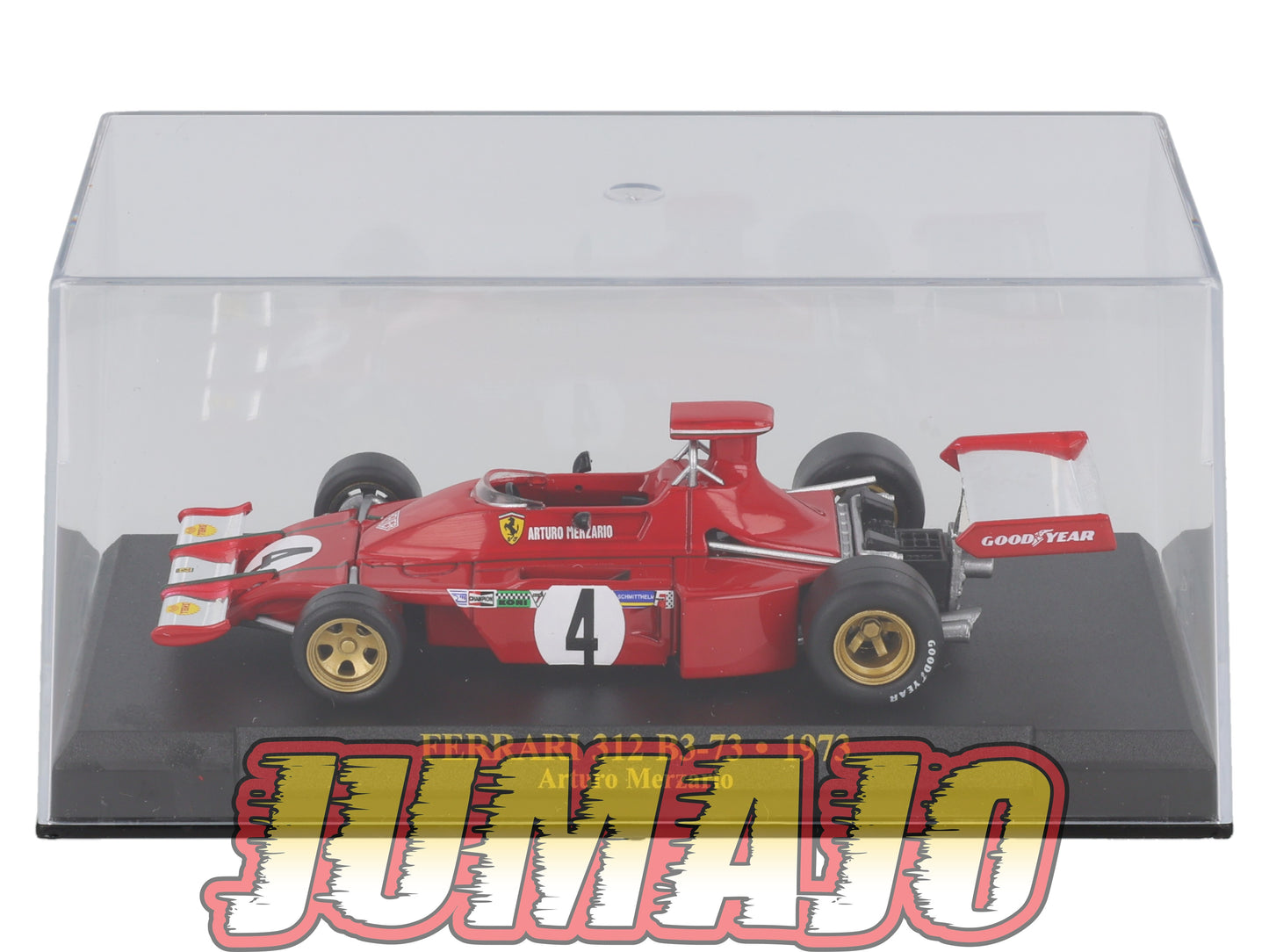 FEF42 Voiture 1/43 IXO Altaya : FERRARI 312 B3 73 #4 1973 Arturo Merzario
