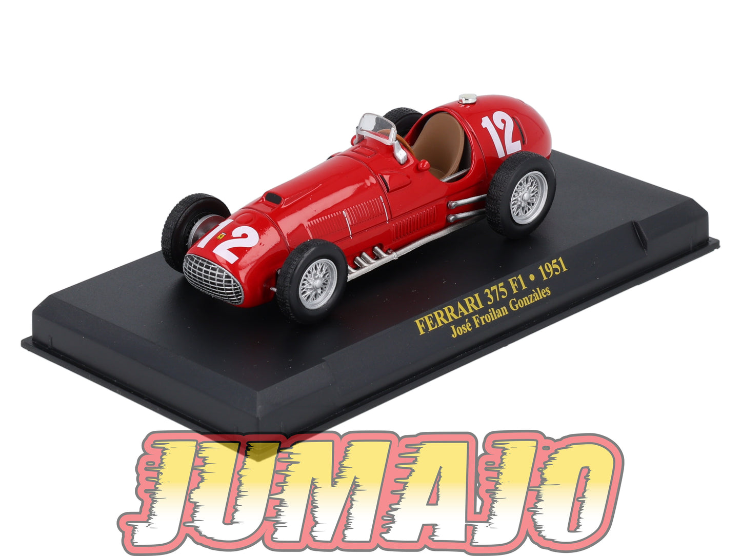 FEF44 Voiture 1/43 IXO Altaya : FERRARI 375 F1 1951 J Froilan Gonzàles #12
