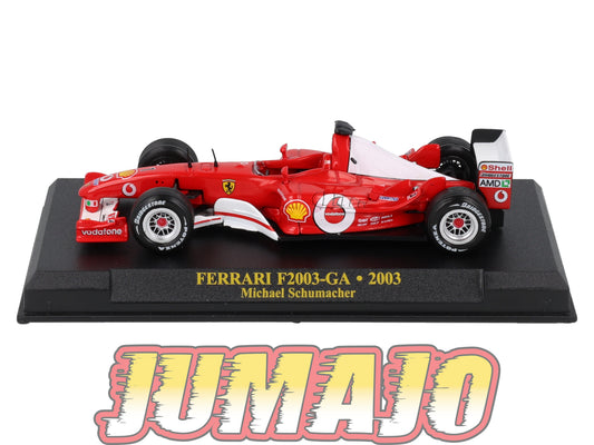 FEF4 Voiture 1/43 IXO Altaya : FERRARI F2003 GA #1  WC 2003 M Schumacher