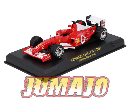 FEF4 Voiture 1/43 IXO Altaya : FERRARI F2003 GA #1  WC 2003 M Schumacher