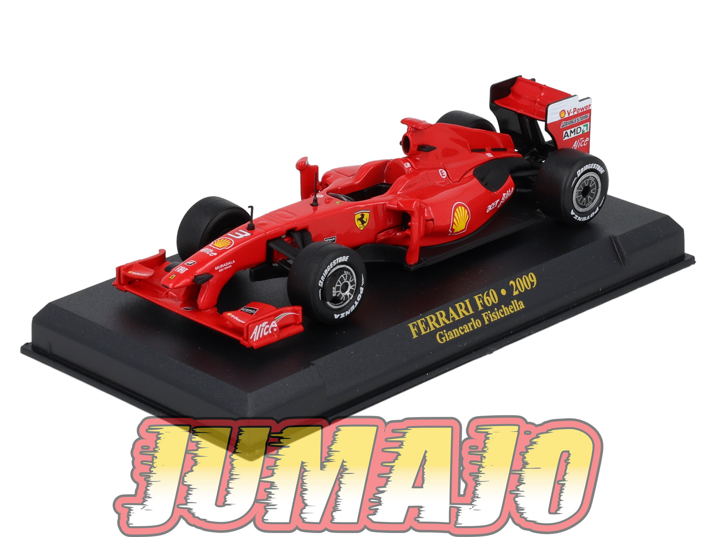 FEF50 Voiture 1/43 IXO Altaya : FERRARI F60 #3 2009 Giancarlo Fisichella