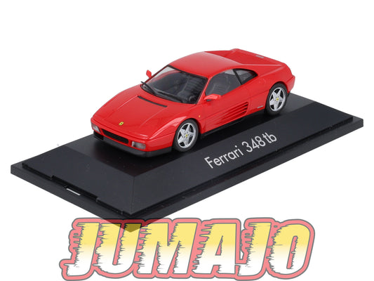 FER40 voitures plastiques 1/43 Herpa : 1010 FERRARI 348 tb rouge