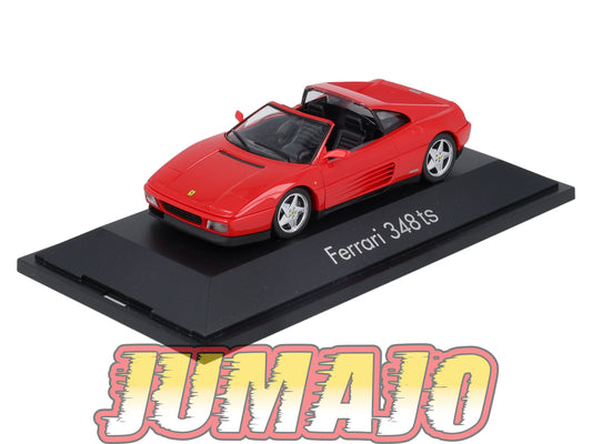 FER41 voitures plastiques 1/43 Herpa : 1020 FERRARI 348 ts rouge