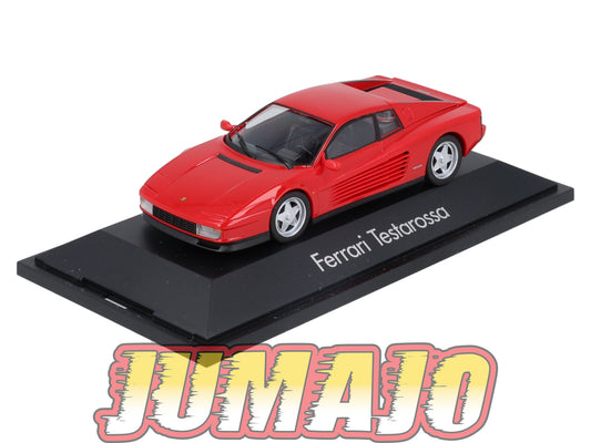 FER44 voitures plastiques 1/43 Herpa : 010306 FERRARI Testarossa rouge