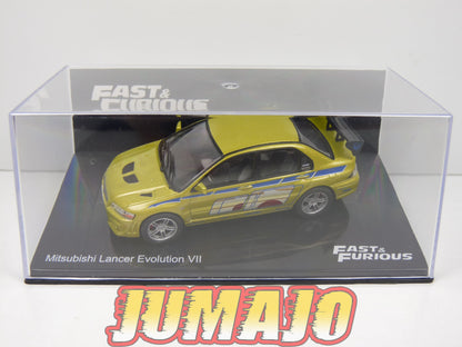 FF10 Voiture 1/43 IXO altaya Fast and Furious : Mitsubishi Lancer Evolution VII