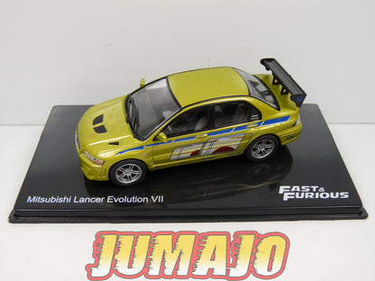 FF10 Voiture 1/43 IXO altaya Fast and Furious : Mitsubishi Lancer Evolution VII