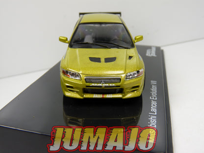 FF10 Voiture 1/43 IXO altaya Fast and Furious : Mitsubishi Lancer Evolution VII