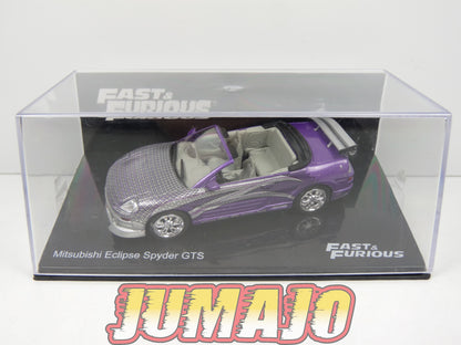 FF11 Voiture 1/43 IXO altaya Fast and Furious : Mitsubishi Eclipse Spyder GTS