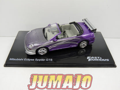 FF11 Voiture 1/43 IXO altaya Fast and Furious : Mitsubishi Eclipse Spyder GTS