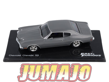 FF15 Voiture 1/43 IXO altaya Fast and Furious : Chevrolet Chevelle SS