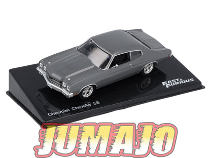 FF15 Voiture 1/43 IXO altaya Fast and Furious : Chevrolet Chevelle SS
