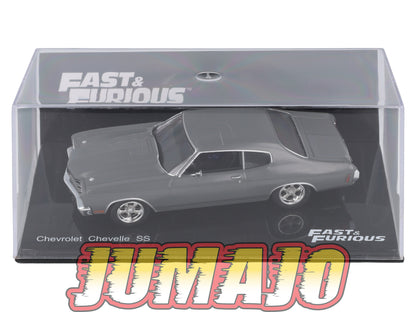 FF15 Voiture 1/43 IXO altaya Fast and Furious : Chevrolet Chevelle SS