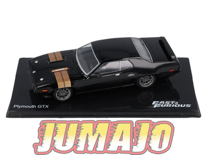 FF16 Voiture 1/43 IXO altaya Fast and Furious : Plymouth GTX