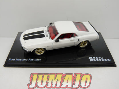 FF19 Voiture 1/43 IXO altaya Fast and Furious : Ford Mustang Fastback
